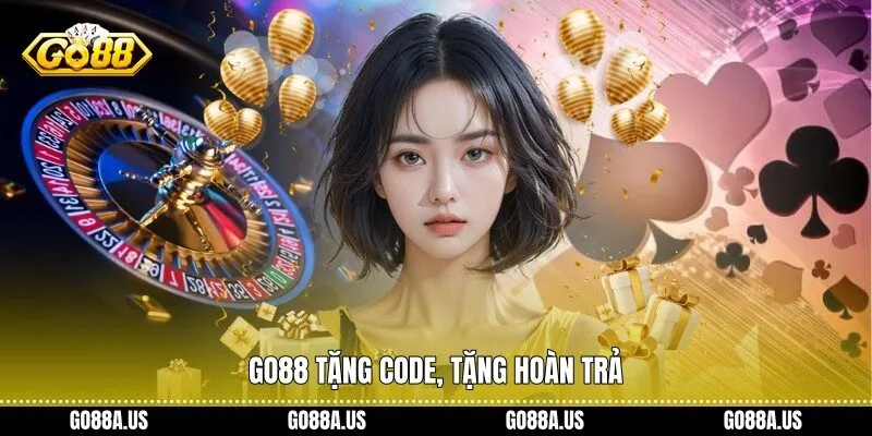 Go88 tặng code, tặng hoàn trả